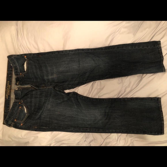 Men’s Dark Blue Jeans - Picture 1 of 5